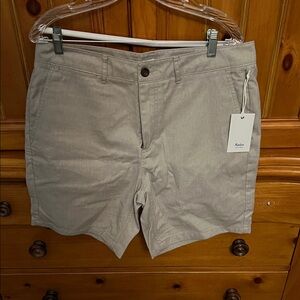 Katin Men's Gray Flat Front Shorts